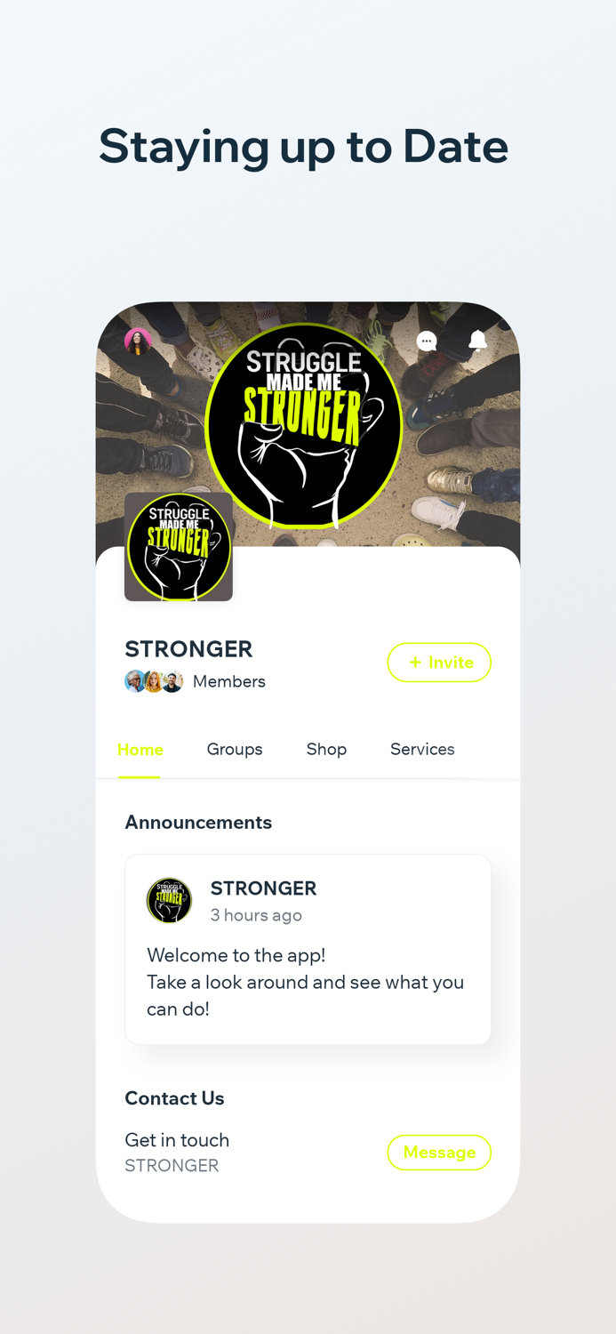 Struggle Made Me Stronger