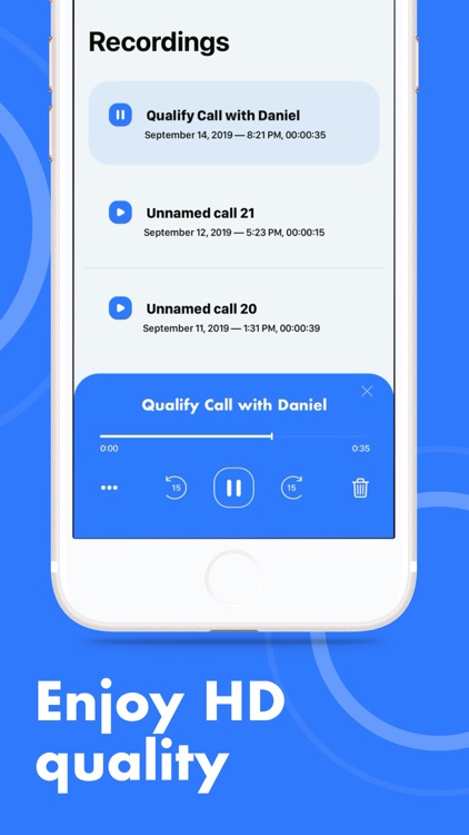 Phone Call Recorder & Listen screenshot-5