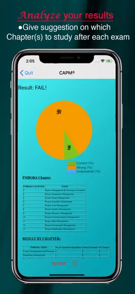 Game screenshot CAPM EXAM apk