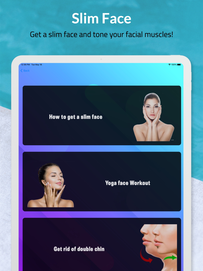 Slim Face remove double chin