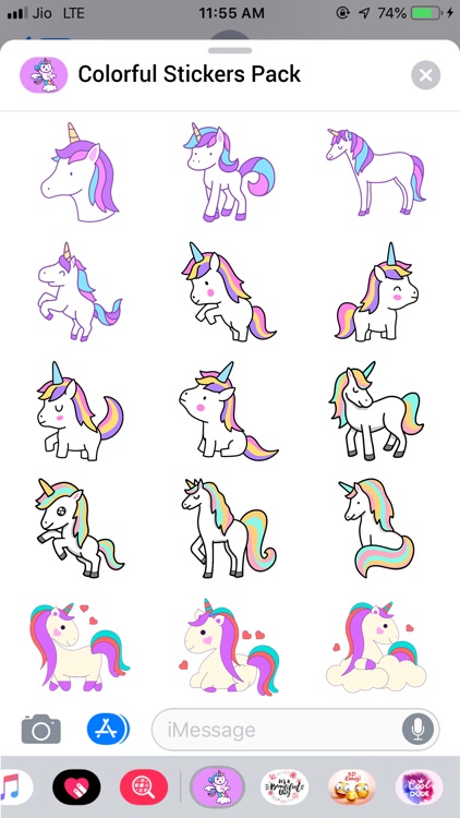 Colorful Stickers Pack