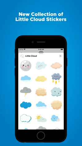Game screenshot Little Cloud Emojis apk