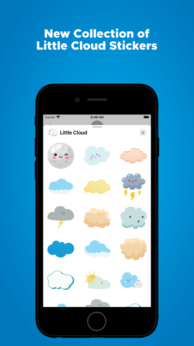 Little Cloud Emojis screenshot 2