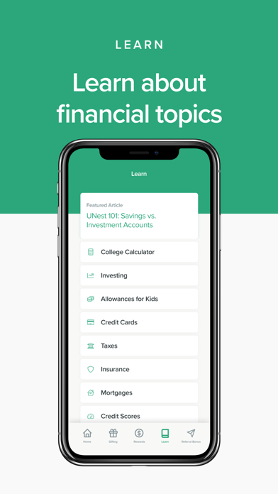 How to cancel & delete UNest: College Savings App from iphone & ipad 4