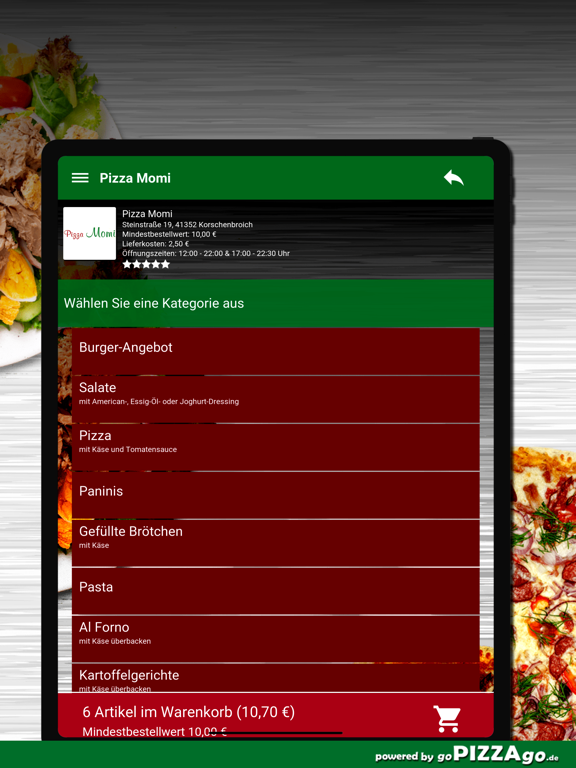 Pizza Momi Korschenbroich screenshot 8