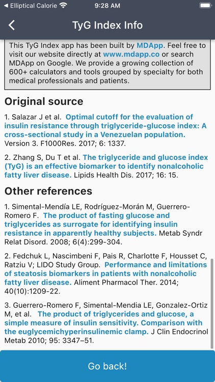 TyG Index Calculator screenshot-3
