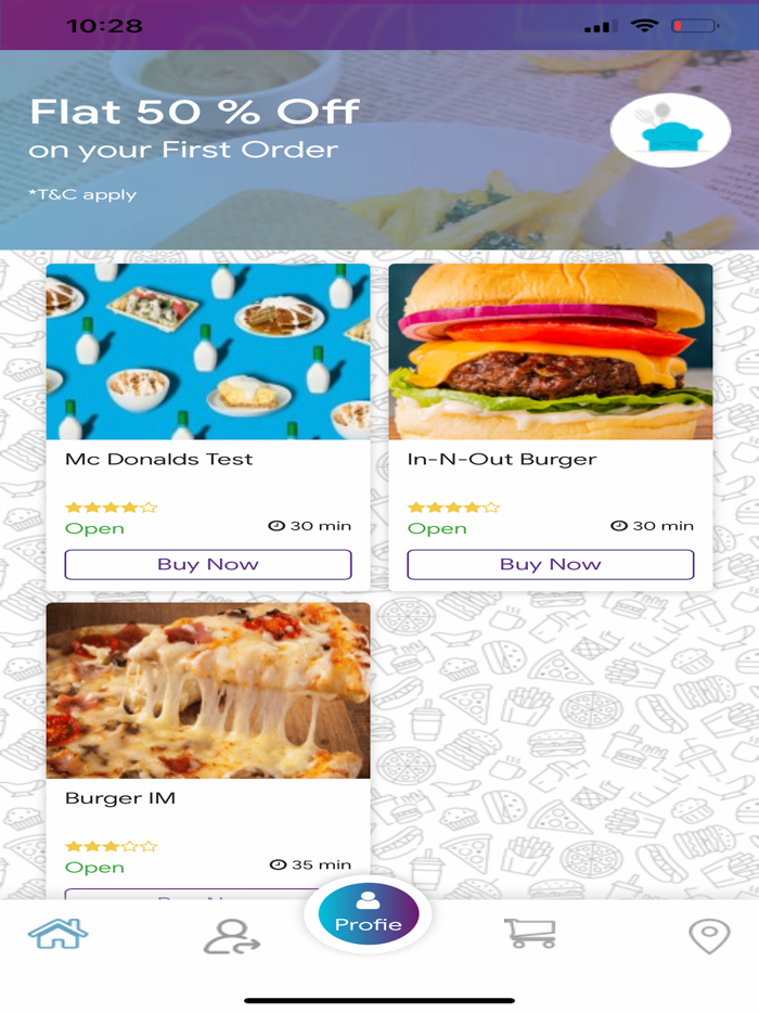 Delivery Now - Food APP