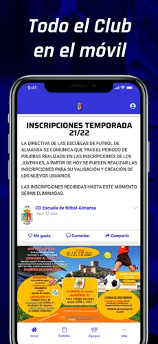 Bild 1 CDE FUTBOL ALMANSA iphone