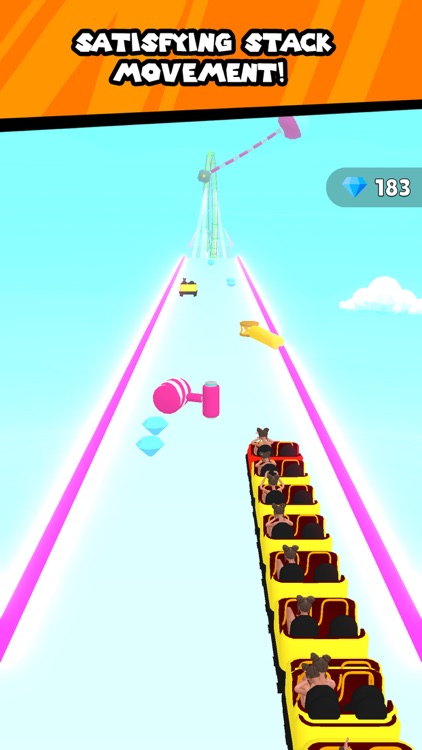 Roller Coaster Stack 3D screenshot-9