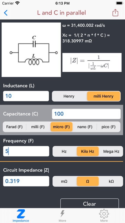 Impedance Calculators screenshot-7