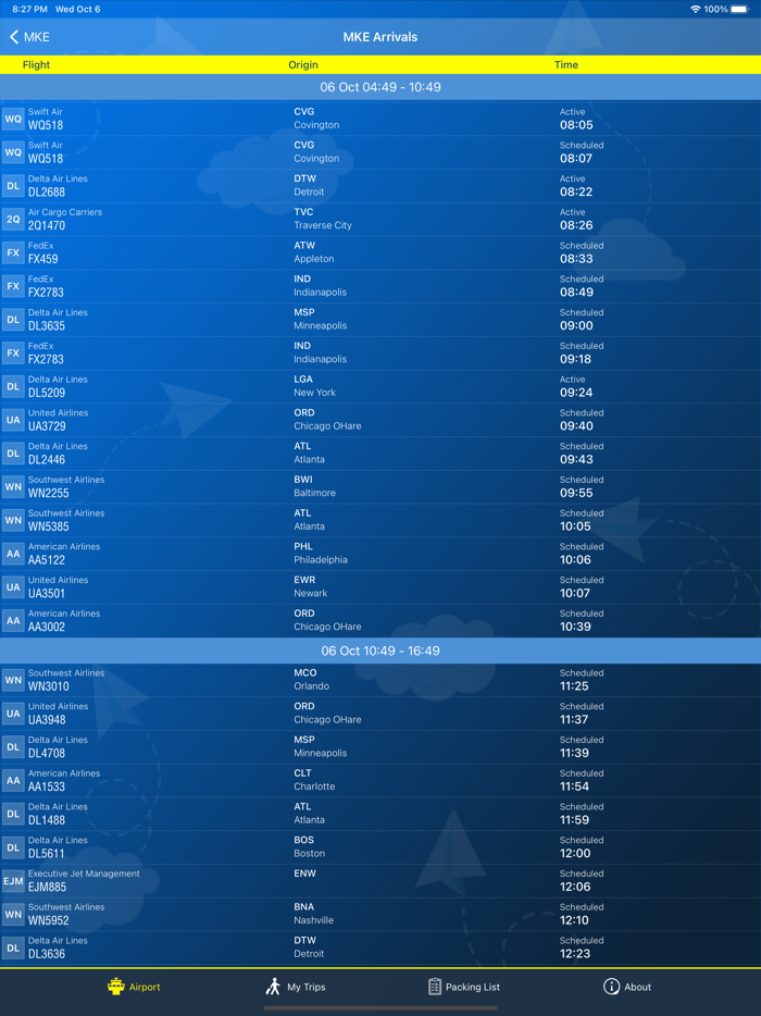 Milwaukee Airport MKE Radar