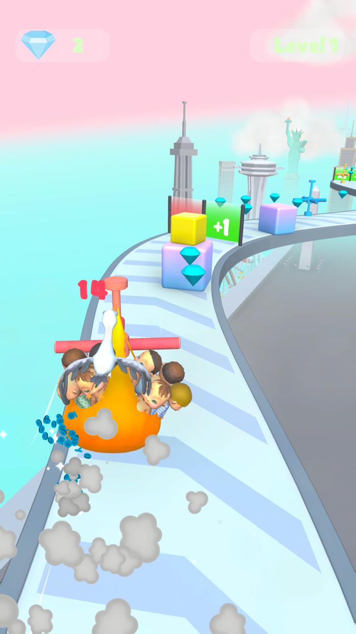 Stork Baby Delivery 3D