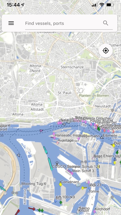 vesseltracker.com mobile
