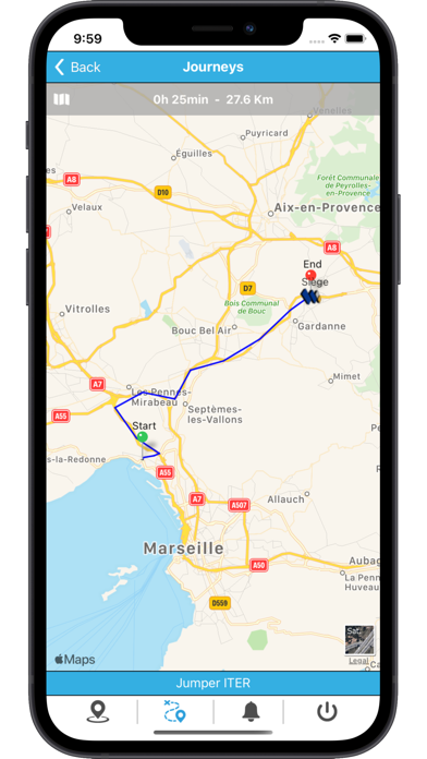How to cancel & delete Media-Fleet.fr GPS tracking from iphone & ipad 2