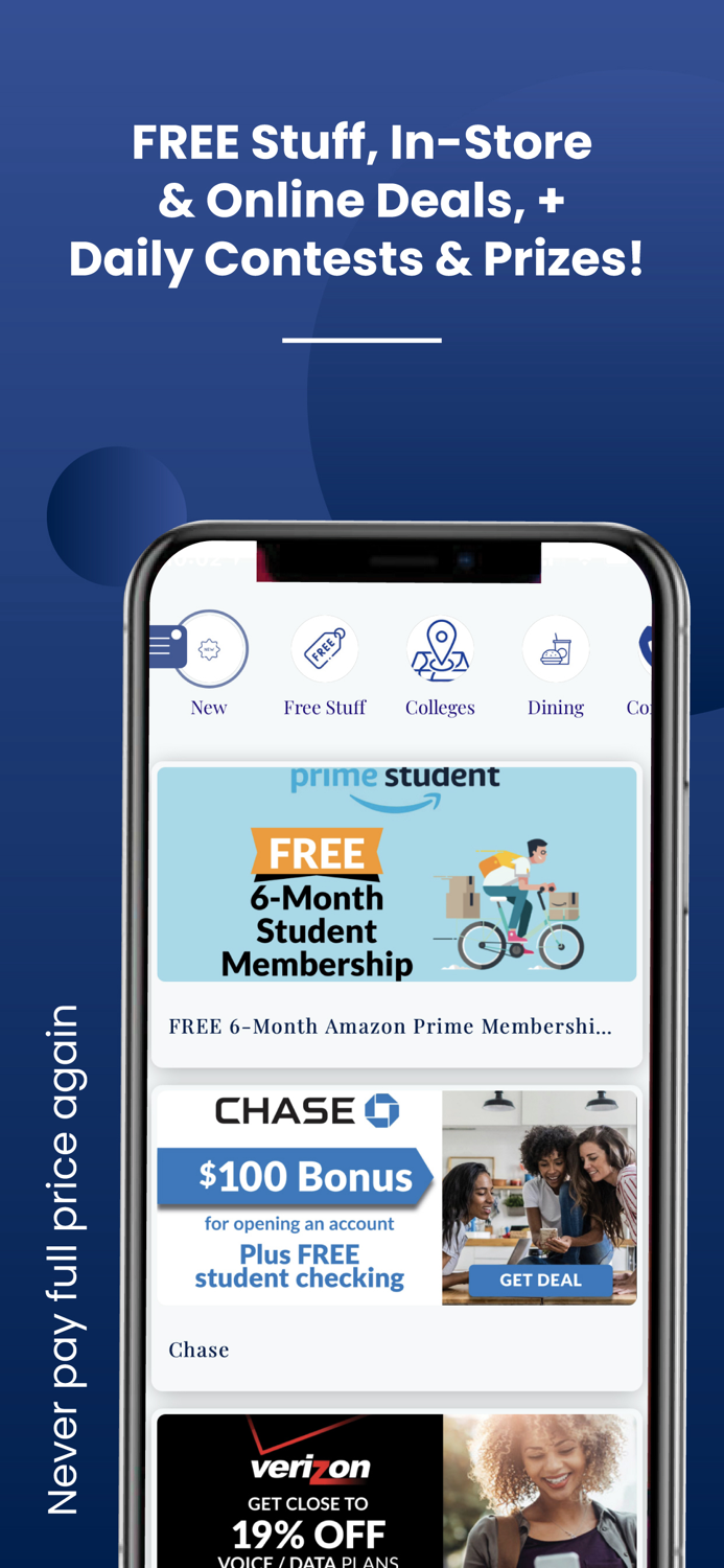 College Discount App