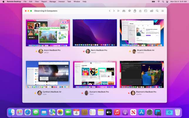 ‎Apple Remote Desktop Screenshot