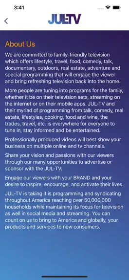Game screenshot JUL-TV-NETWORK hack