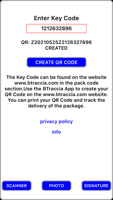 BTraccia screenshot 2
