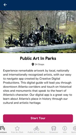 Game screenshot City of Atlanta Public Art apk