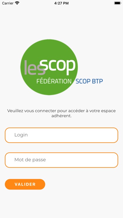 SCOP BTP - Espace adhérent