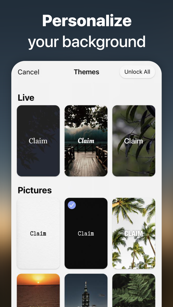 Claim - Manifestation App