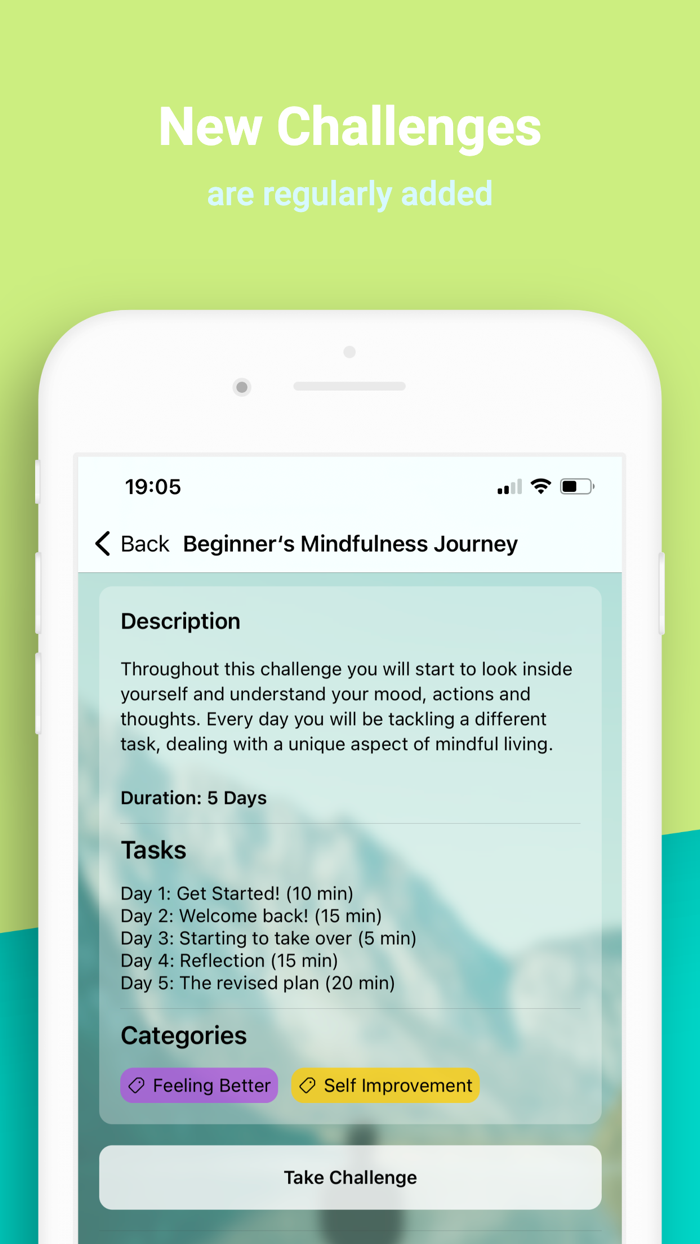 ChallengeMe - Self Improvement