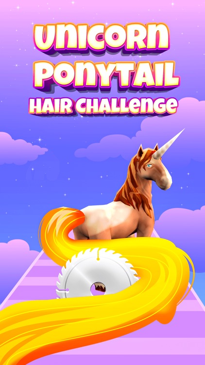 Unicorn pony - hair challenge