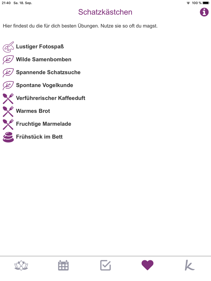 Achtsamkeits-App für Mamas