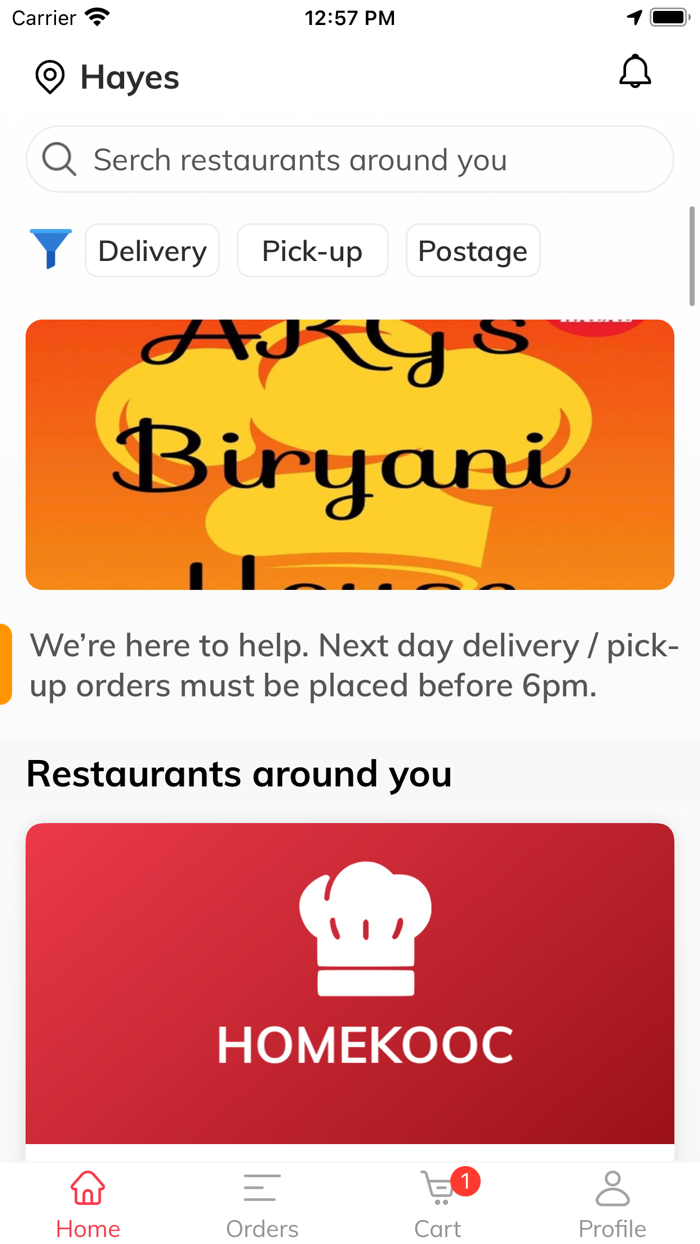 Homekooc - Homemade Food