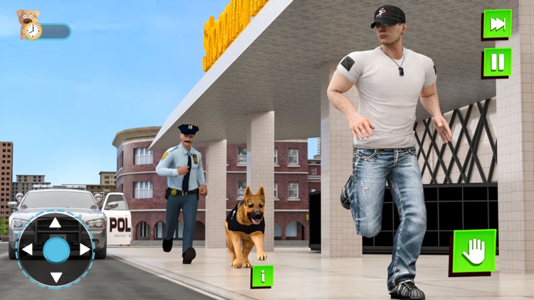 Police Dog Airport Security 3D