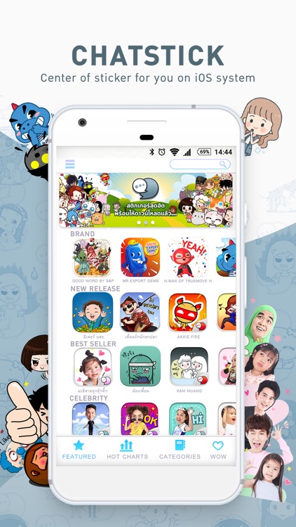 ChatStick Market : Sticker App