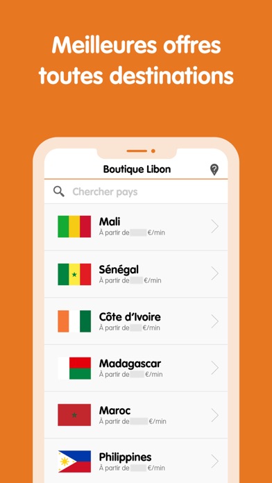 Libon - Appels internationaux Libon - Appels internationaux