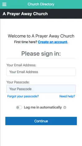 Game screenshot A Prayer Away App hack