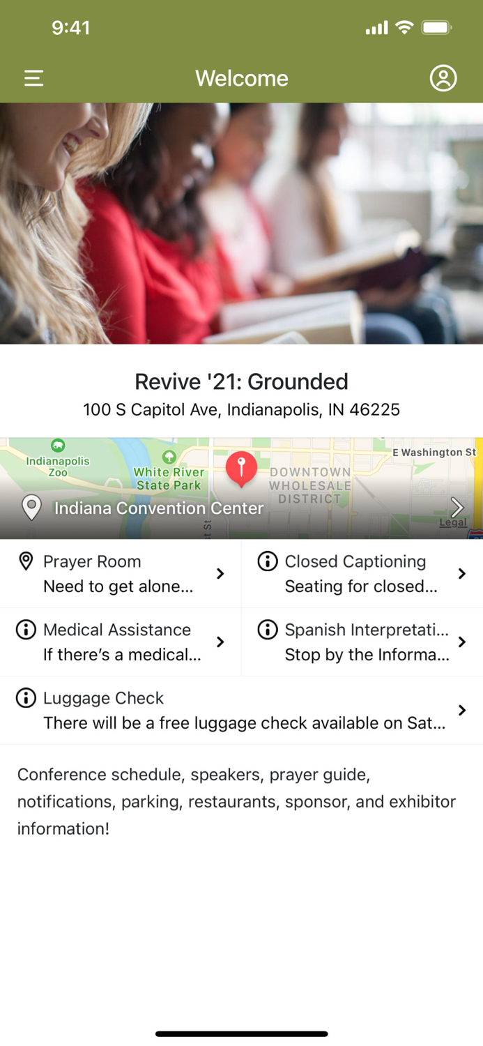 Revive 21 Event App