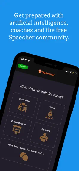 Game screenshot Speecher - Speaking Coach apk