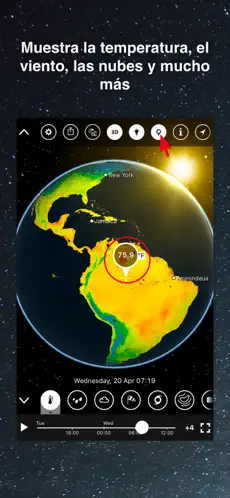 Captura de Pantalla 1 MeteoEarth iphone