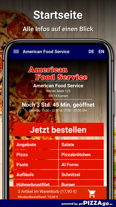 American Food Service Kamen screenshot 2