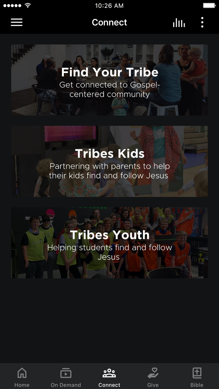 Tribes Church App