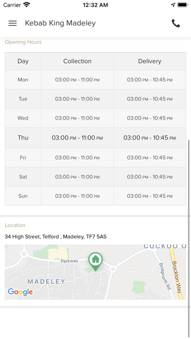 How to cancel & delete Kebab King Madeley from iphone & ipad 4