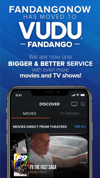 How to cancel & delete FandangoNOW | Movies & TV from iphone & ipad 1