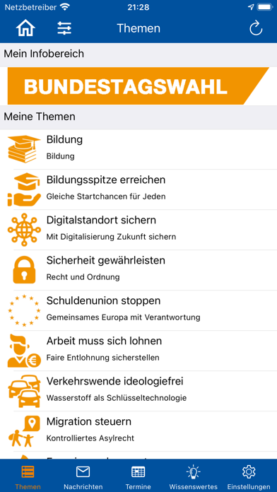 Screenshot #2 pour Freie Wähler Saarland