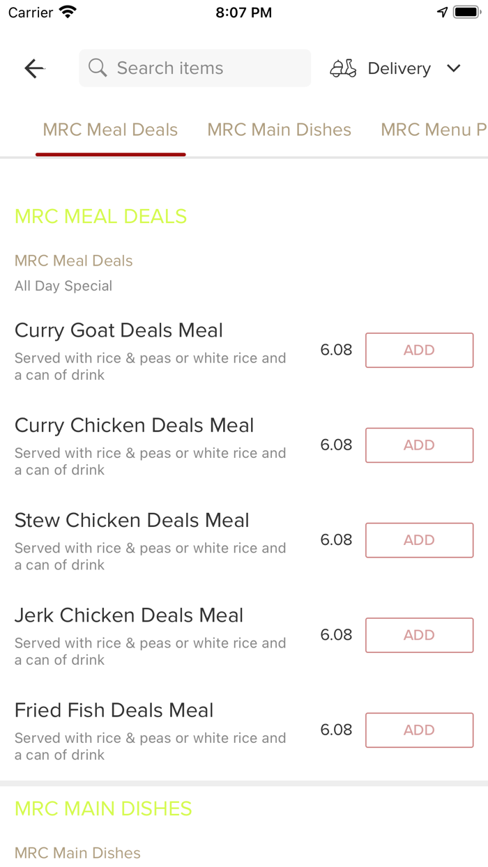 Mrc caribbean european cuisine