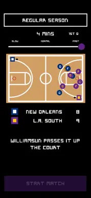 Retro Basketball Coach 2022 - Screenshot 1