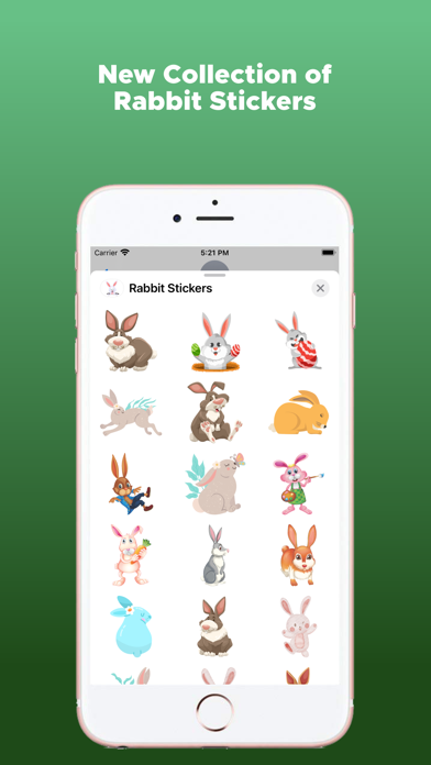 Rabbit Stickers Emojis screenshot 2
