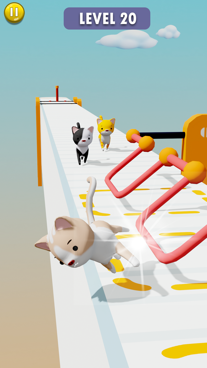 Cat Run - Toon Blast 3D