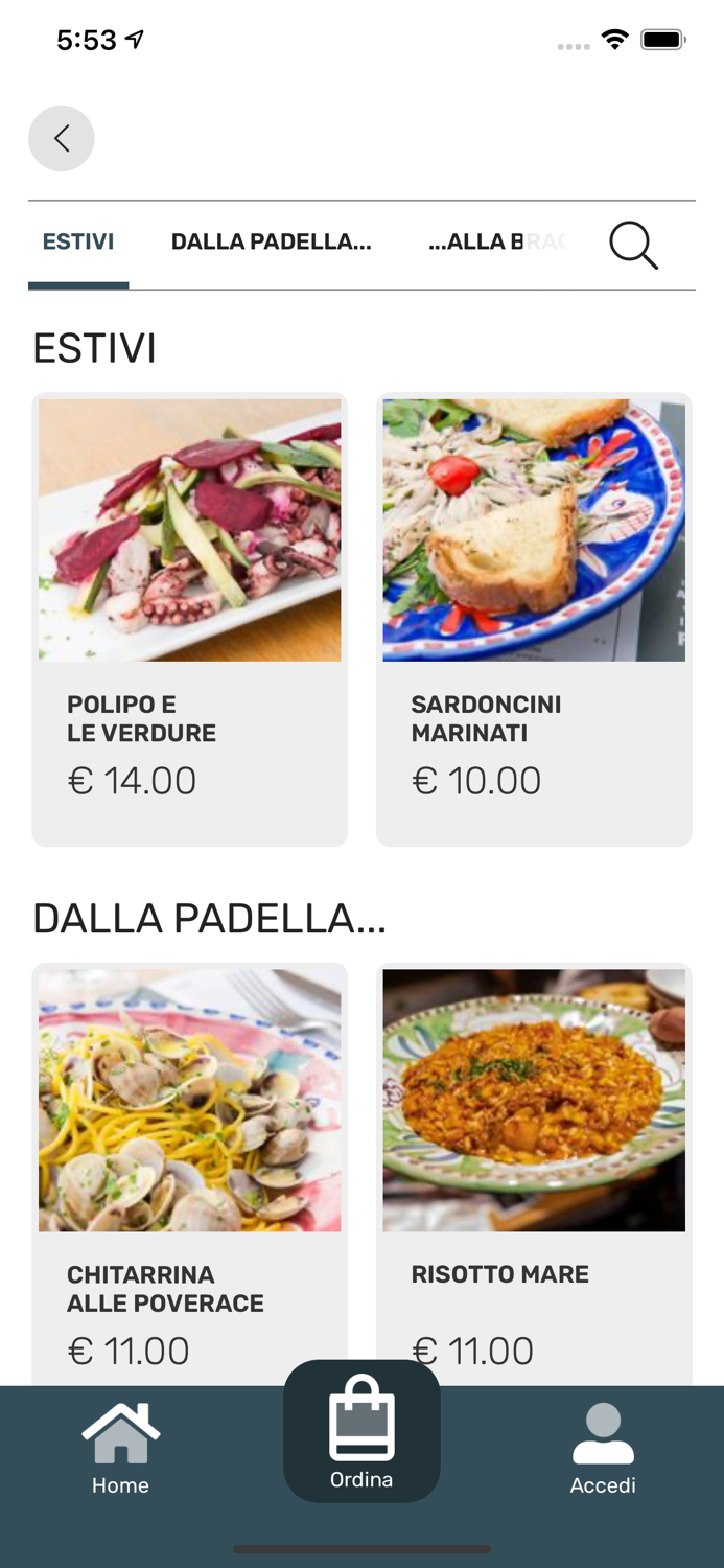 Kalamaro Fritto Osteria