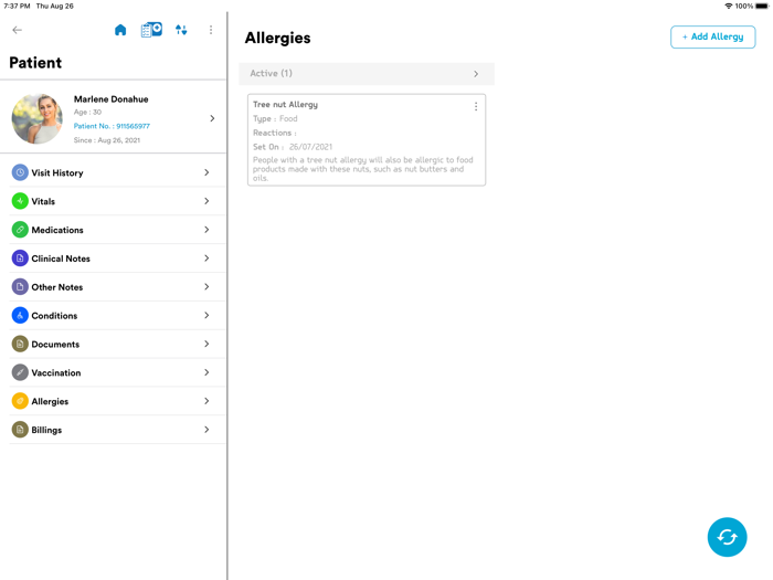 Dr.Pad Patient Medical Record