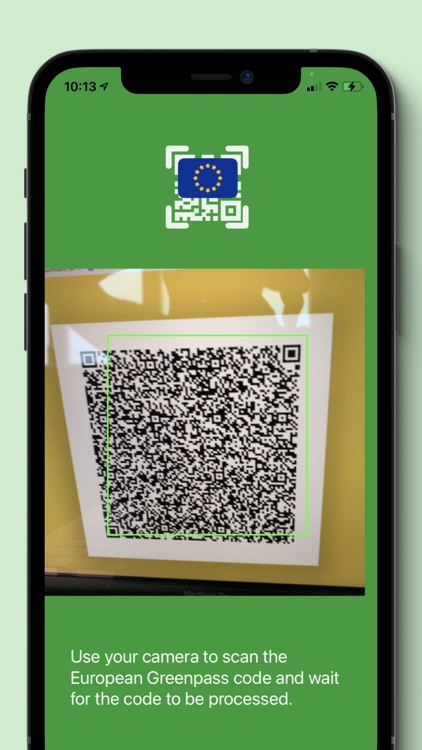 Greenpass QR Code Reader