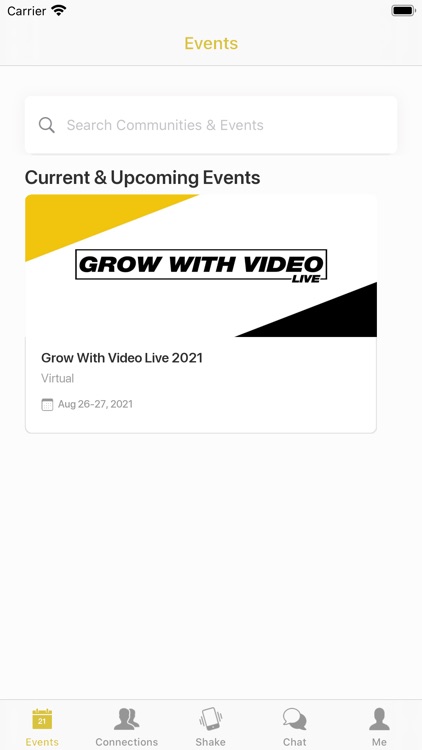 Grow With Video Live 2021