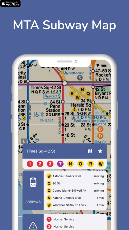 Metro NYC •New York Subway Map screenshot-5